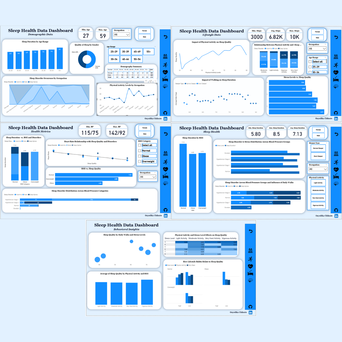 Sleep Dashboard Preview